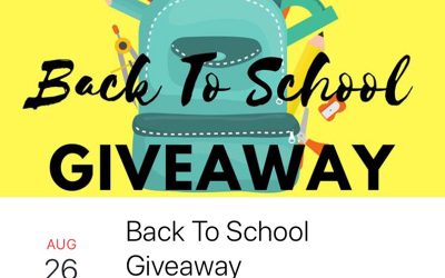 First Annual Back To School Giveaway
